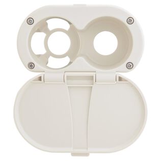 Transom Cup & Lid Set All Plastic Warm White