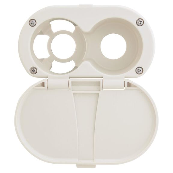 Transom Cup & Lid Set All Plastic Warm White image number 0