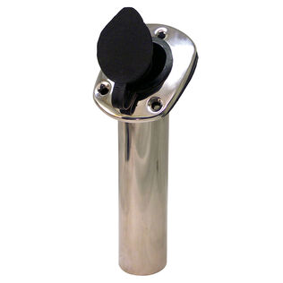 Rod Holder, Flush Mount, 30&deg;, 316 Stainless Steel