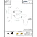 Recessed Shower Chrome Cup & Lid, Small Chrome Sprayer, 6' Stainless Steel Hose image number 3
