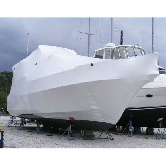 Shrink Wrap, 32' x 65', 7mil, White image number 1