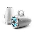 M6-770ETXv3-Gw-S-GwGw-i&nbsp;7.7" Enclosed Marine Coaxial Speaker System, Gloss White, White Sport Grille with RGB LED Lighting image number 4