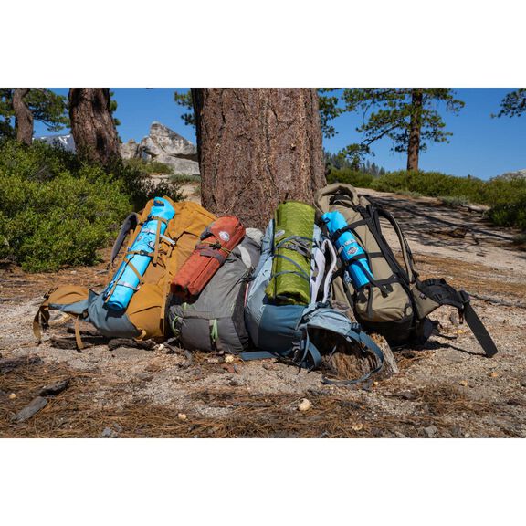 Crazy Creek HEX 2.0 LongBack Chair for Backpacking, Camping and Stadium Use, Extra Width & Back Height for Comfort, 250 LBS Weight Capacity, Adjustable Straps w/Rock Lockster (R) Buckles, Cobalt/Slate image number 6