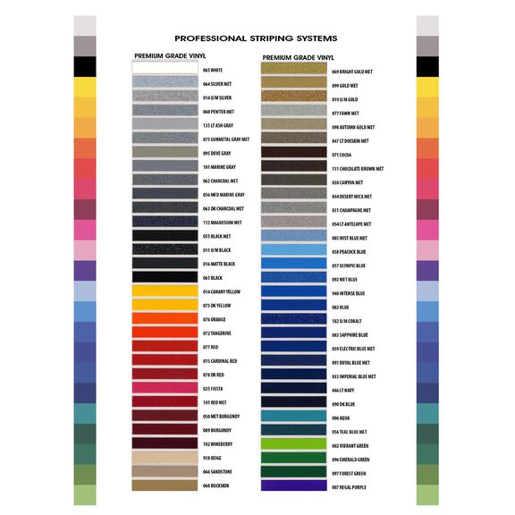 Premium 1/2" X 50' Single Pinstripe - Olympic Blue image number 1