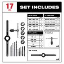 Metric Tap and Die Set, 17 Piece image number 2