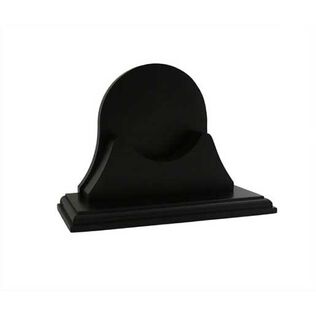 Single Wood Base for Endurance II 115, Black Finish