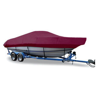 Walk-Around Cuddy Cover, I/O, Burgundy, Hot Shot, 21'5"-22'4", 102" Beam