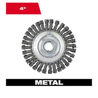 4" Carbon Steel Stringer Bead Wheel