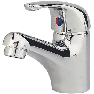 Compact Chrome Mixer Faucet