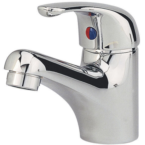Compact Chrome Mixer Faucet image number 0