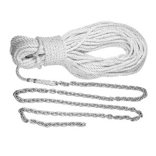 Premium Three Strand Anchor Rode for 20' X 5/16"Chain