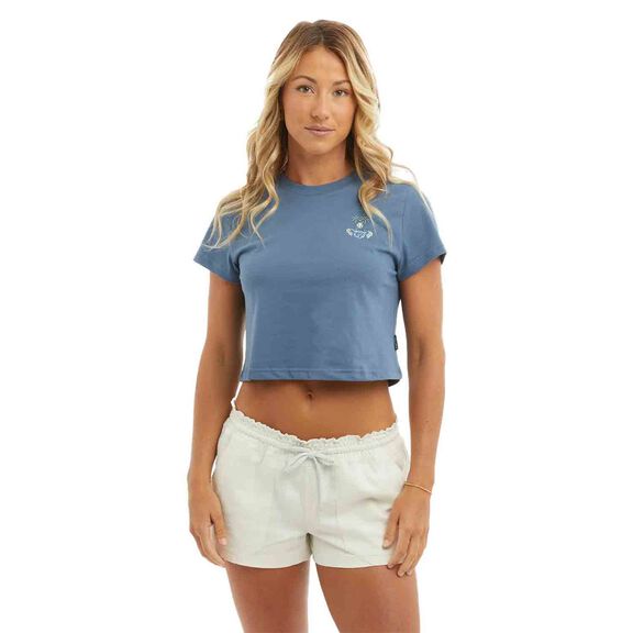 Women's Isla Tortuga Cropped Shirt image number 1