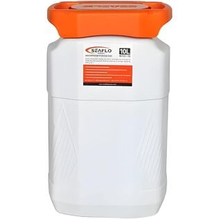SEAFLO Waterproof Storage Bin with Lid 10L