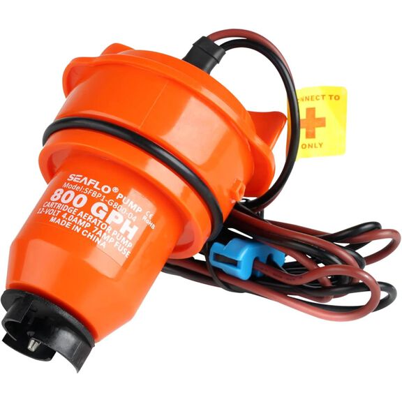SEAFLO 12V 800 GPH Replacement Cartridge Motor, Fits SFBP1-G800-03/04/05 image number 0