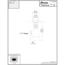 1-3/4" Drain, Touch Trap Sink Drain with Cover no Overflow, 1-1/4"-M Thread Brushed Nickel image number 3