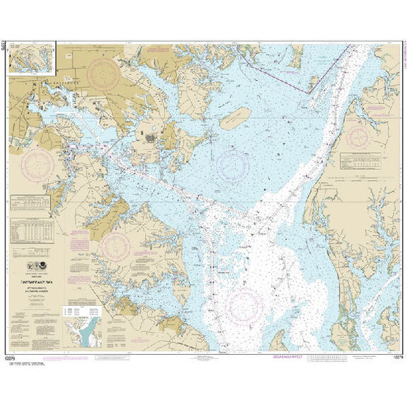 #12278 Chesapeake Bay Approaches to Baltimore Harbor image number 0