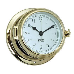 Endurance II 115 Quartz Clock, Brass