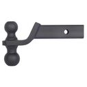 Blackout Series 6,000 lbs/7,500 lbs Reversible Ball Mount, 2" & 2-5/16" Ball, 2" Drop image number 4