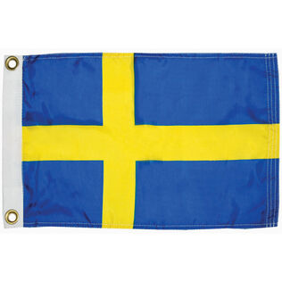 Sweden Courtesy Flag, 12" x 18"