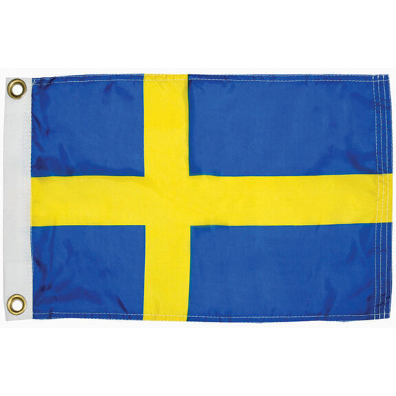 Sweden Courtesy Flag, 12" x 18" image number 0
