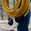 25' Heavy Duty TT-30P to TT-30R Power Cord With Storage Strap image number 3