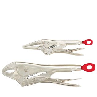 10" Curved Jaw & 6" Long Nose TORQUE LOCK&trade; Locking Pliers Set, 2 Piece