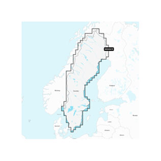 Garmin Navionics Vision+ EU067R Sweden, Lakes and Rivers, Electronic Chart
