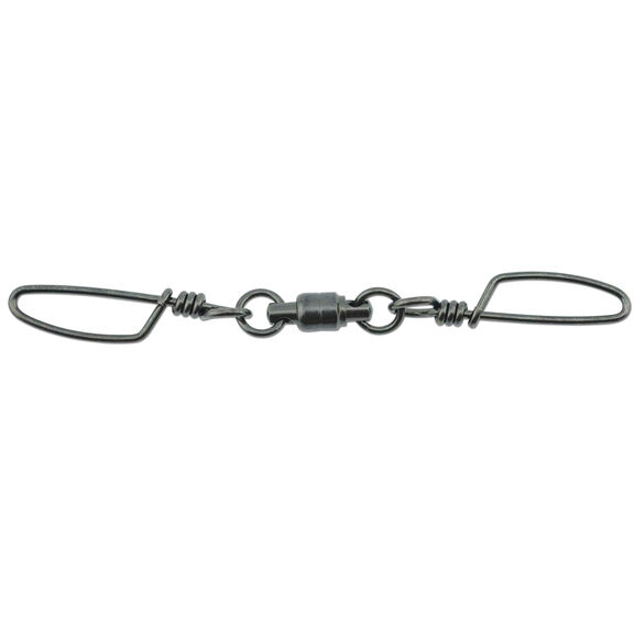 Stainless Steel Ball Bearing Brass Dual Snap Swivels image number 0