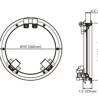 01 Series Round Portlight SFP3-260-01