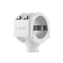 3", 2.75", 2.5" and 2.25" Clamp and Clamp Adaptors for Tower Speakers, White (Single) image number 1