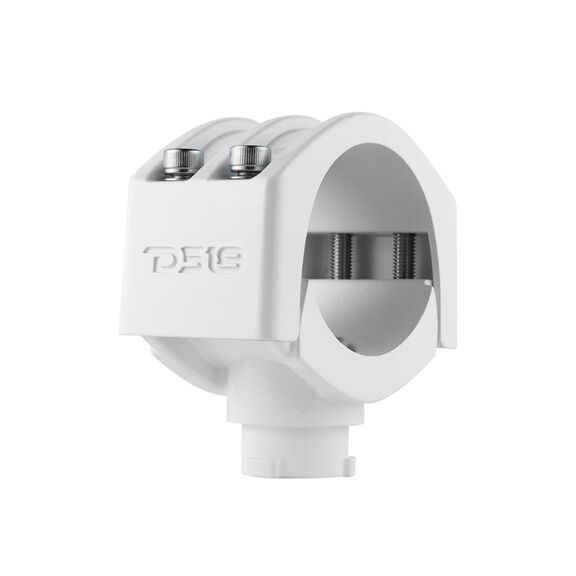 3", 2.75", 2.5" and 2.25" Clamp and Clamp Adaptors for Tower Speakers, White (Single) image number 1