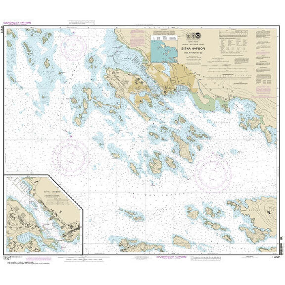 #17327 Sitka Harbor & Approaches Sitka Harbor image number 0