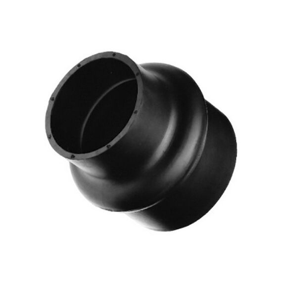 6" EPDM Rubber Straight Hump Hose Connector image number 0