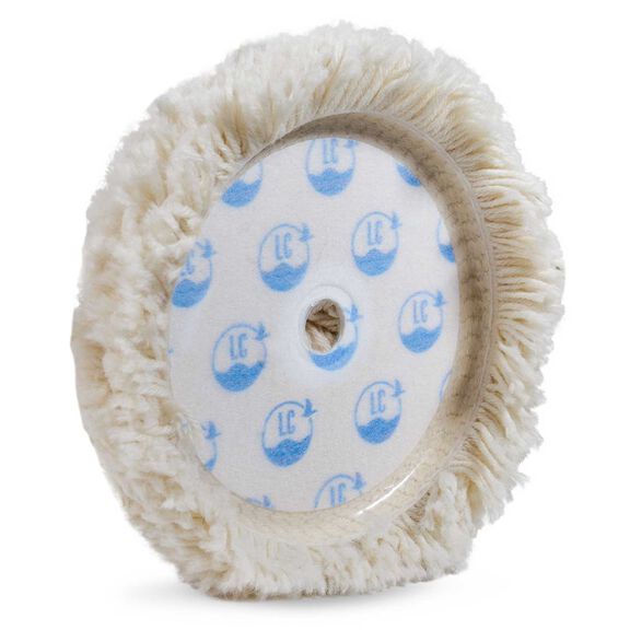 Marine Line 7 1/2" Single Sided Twisted Wool Cutting Pad image number 1