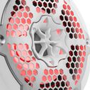 HYDRO 6.5" 2-Way Marine Speakers with Integrated RGB LED Lights, 300 Watts, White image number 3