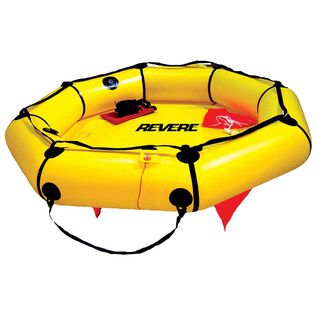 Coastal Compact 4-Person Automatic Inflation Life Raft in Valise Case