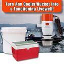 SEAFLO 12V 800 GPH 13F Series Portable Livewell Aerator Kit  with  Aerator Spray Head image number 7