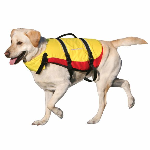 Deluxe Pet Life Jacket Yellow, X-Small image number 1
