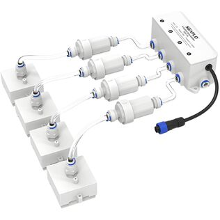 SEAFLO Dry Bilge 4-Zone Splitter System 24V Marine Solenoid Valve