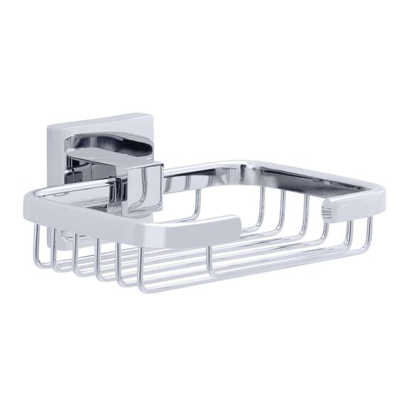 Erissa Soap Basket Chrome image number 0