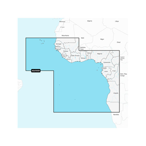 Garmin Navionics Vision+ AF005R Africa, West, Electronic Chart image number 0
