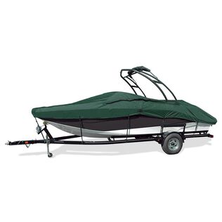 V-Hull Tower Bow Rider Cover, I/O, Forest Grn, Hot Shot, 17'5"-18'4", 102" Beam
