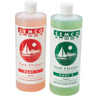Two-Part Heavy Duty Teak Cleaner - 2 Quarts