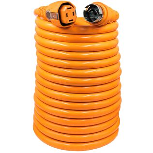 25' Dual Configuration Cordset, 50A, Orange