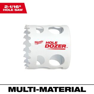 2-1/16" HOLE DOZER&trade; Bi-Metal Hole Saw
