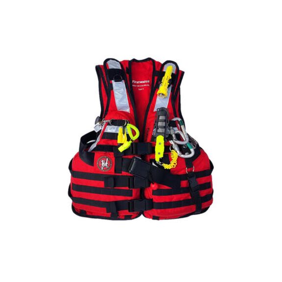 SAR Vest, Type V, 45' to 55' Chest, Red, XL/3XL image number 0