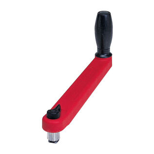 Titan 10" Locking Winch Handle, Red