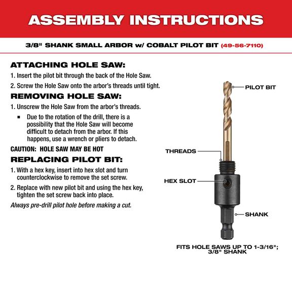 HOLE DOZER&trade;  11 Piece Automotive Hole Saw Kit image number 5
