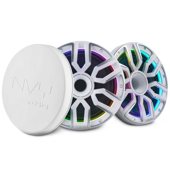 8" Marine Grade Hybrid Coaxial Speaker With Neodymium Magnet, Kevlar Cone, and Compression Driver | 200W RMS 4-Ohm image number 0