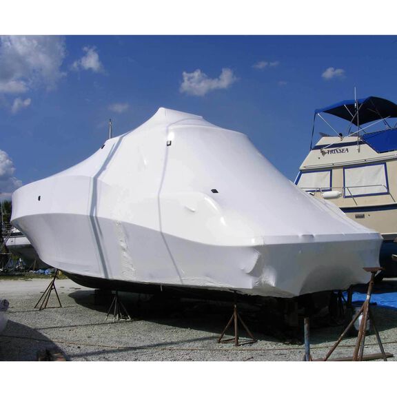 Shrink Wrap, 40' x 100',  12mil, White image number 3